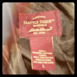 Authentic Seattle Suede Eddie Bauer jacket